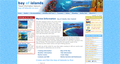 Desktop Screenshot of nzmarineinfo.com
